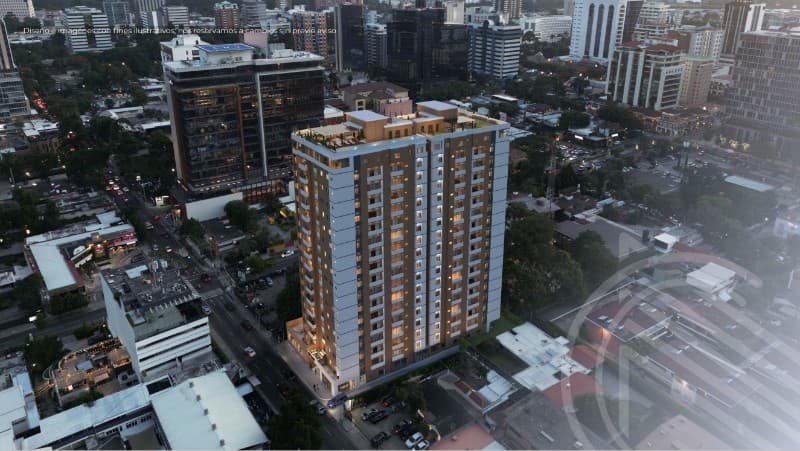 APARTAMENTOS EN VENTA EN CONSTRUCCIÓN DE 1 A 3 HABITACIONES EN EL CORAZON DE ZONA 10.