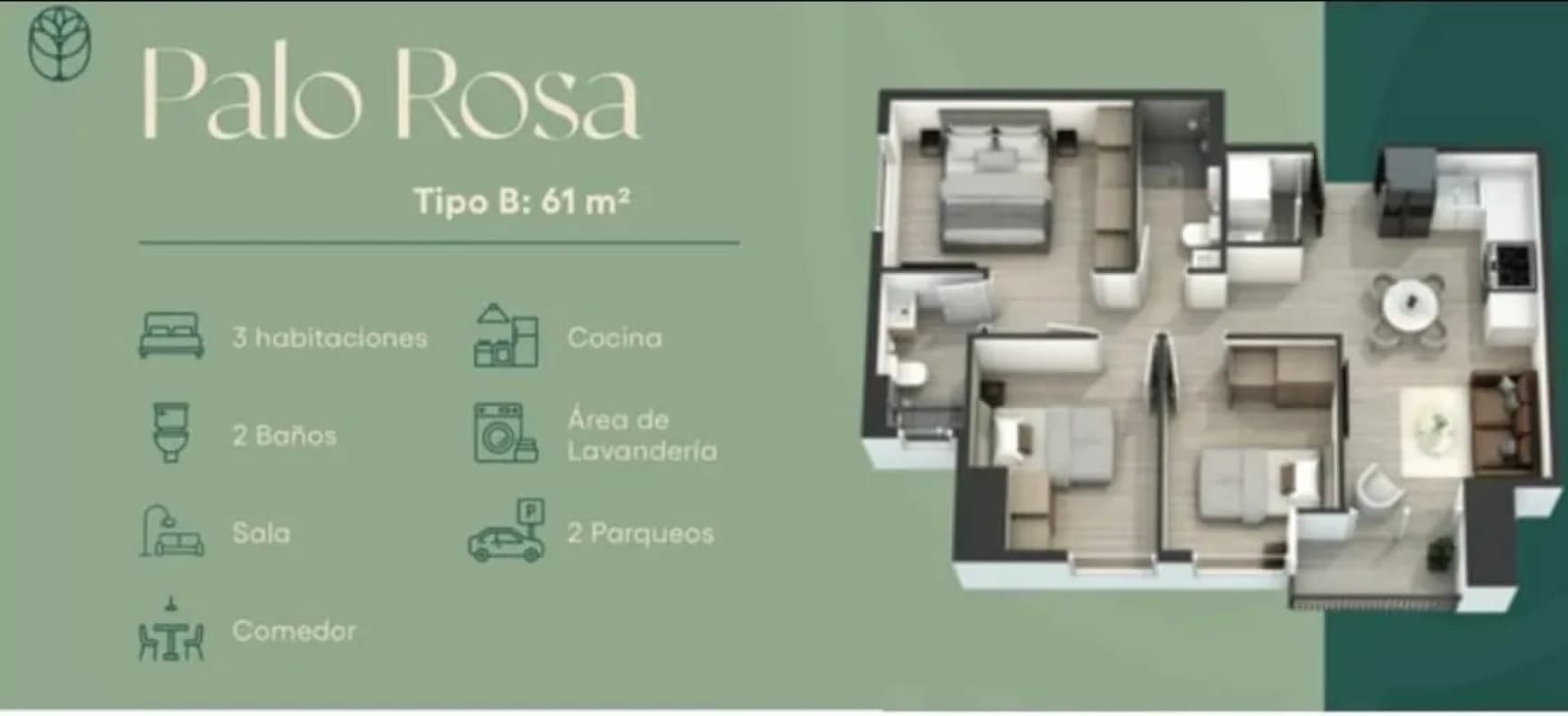 Apartamento en Venta para estrenar, ANDARES ZONA 12