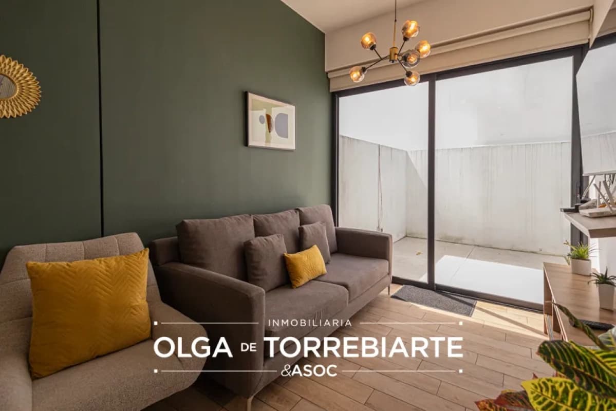 Apartamento con jardín y amueblado en N Américas, Zona 13
