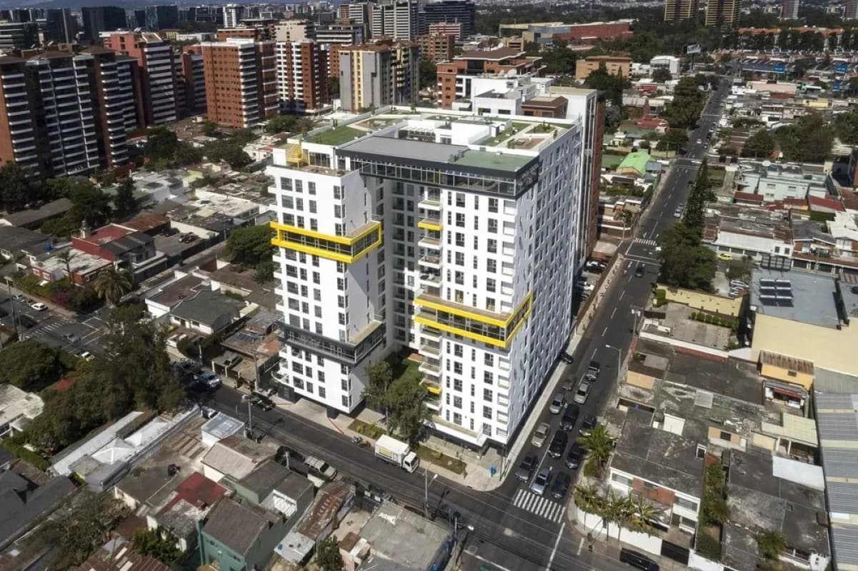 Apartamento en alquiler City Haus zona 10 económico