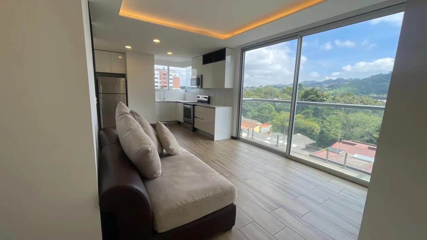 Lindo apartamento amueblado en zona 15 en renta o venta en VHI