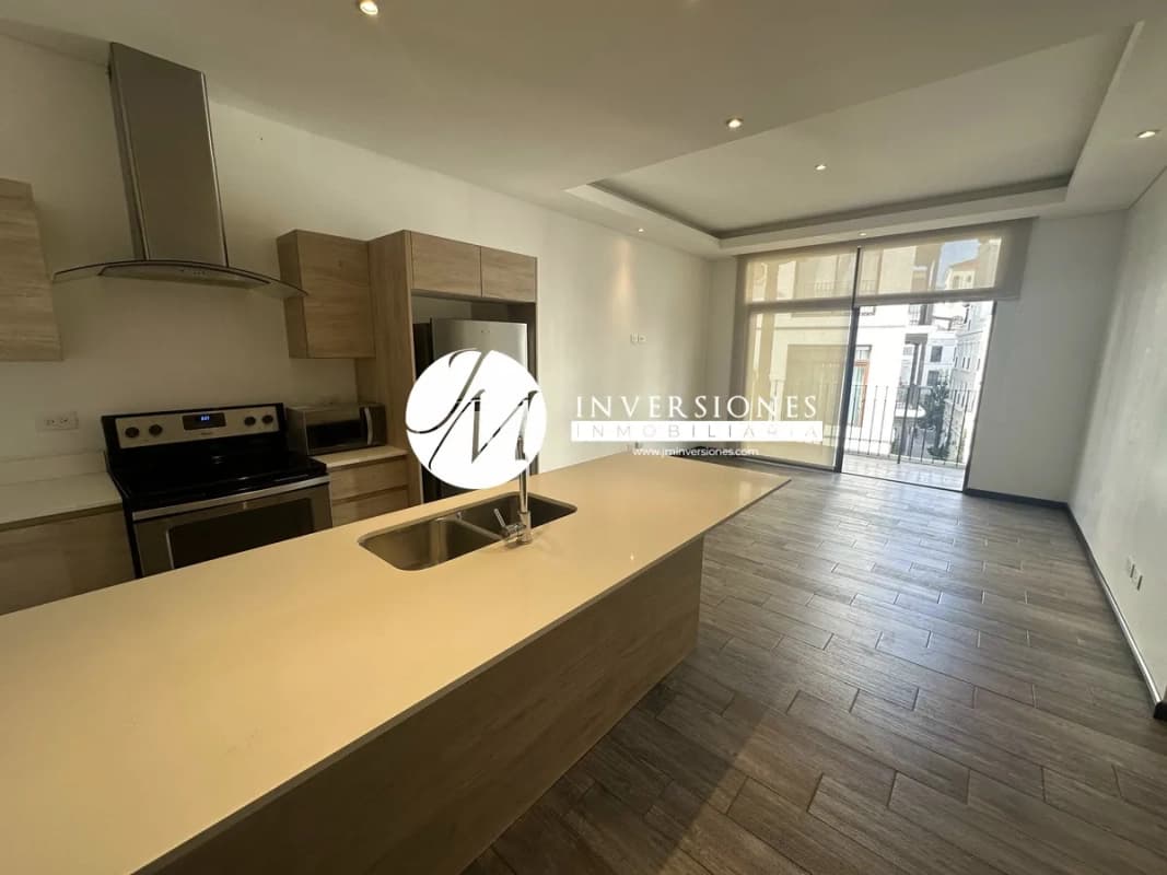 Apartamento en renta en zona 16 en Cayala de 2 dormitorios