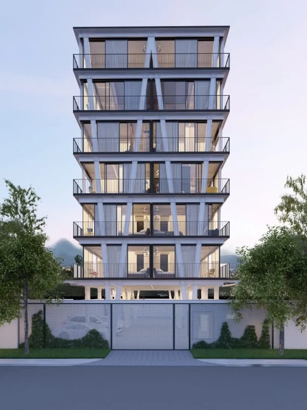 Apartamento moderno tipo estudio en RENTA, zona 16