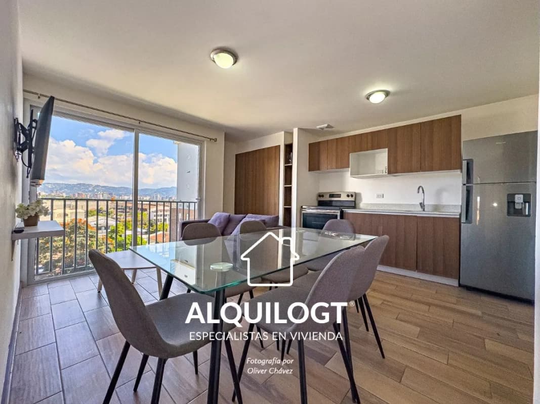 APARTAMENTO AMUEBLADO POR LA USAC / PETAPA ZONA 12 DE 2 HAB AGT2883