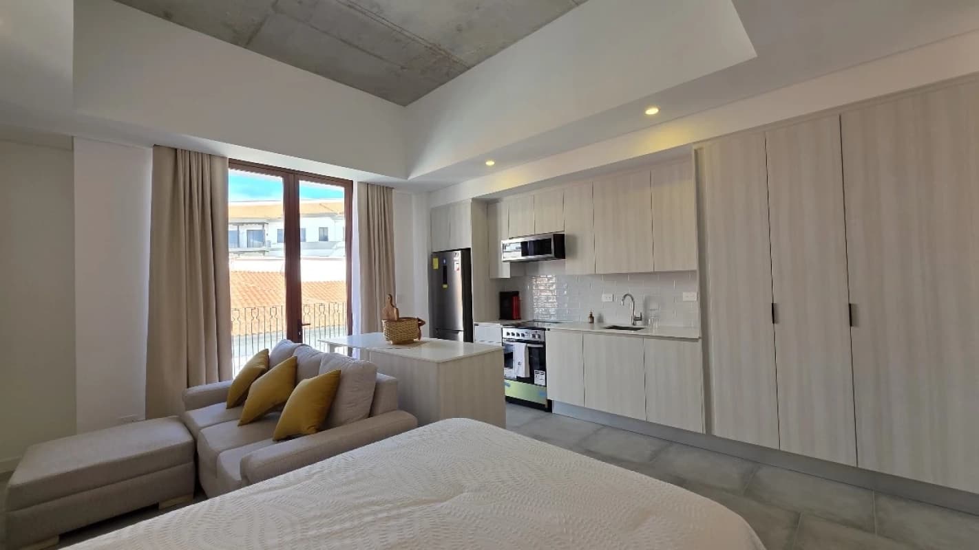 Apartamento amueblado en Antares Cayala tipo estudio