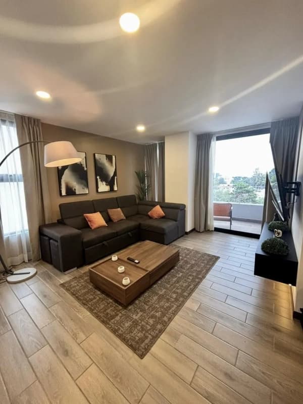 Apartamento amueblado en alquiler, Dual Vento, Zona 15
