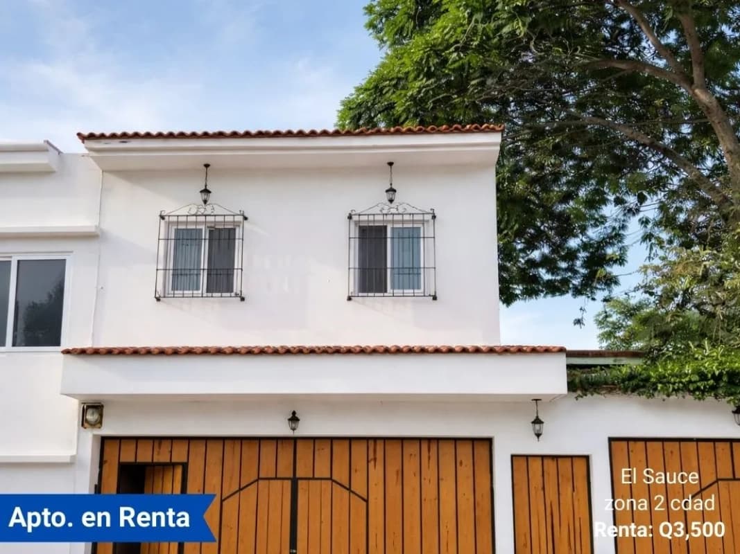 Apartamento en Renta en El Sauce zona 2 cdad