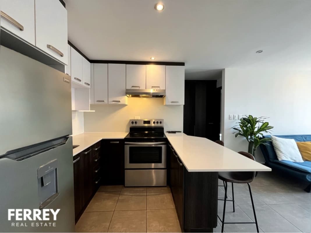 Apartamento en renta o venta en zona 15 VH1 Edificio Hexa