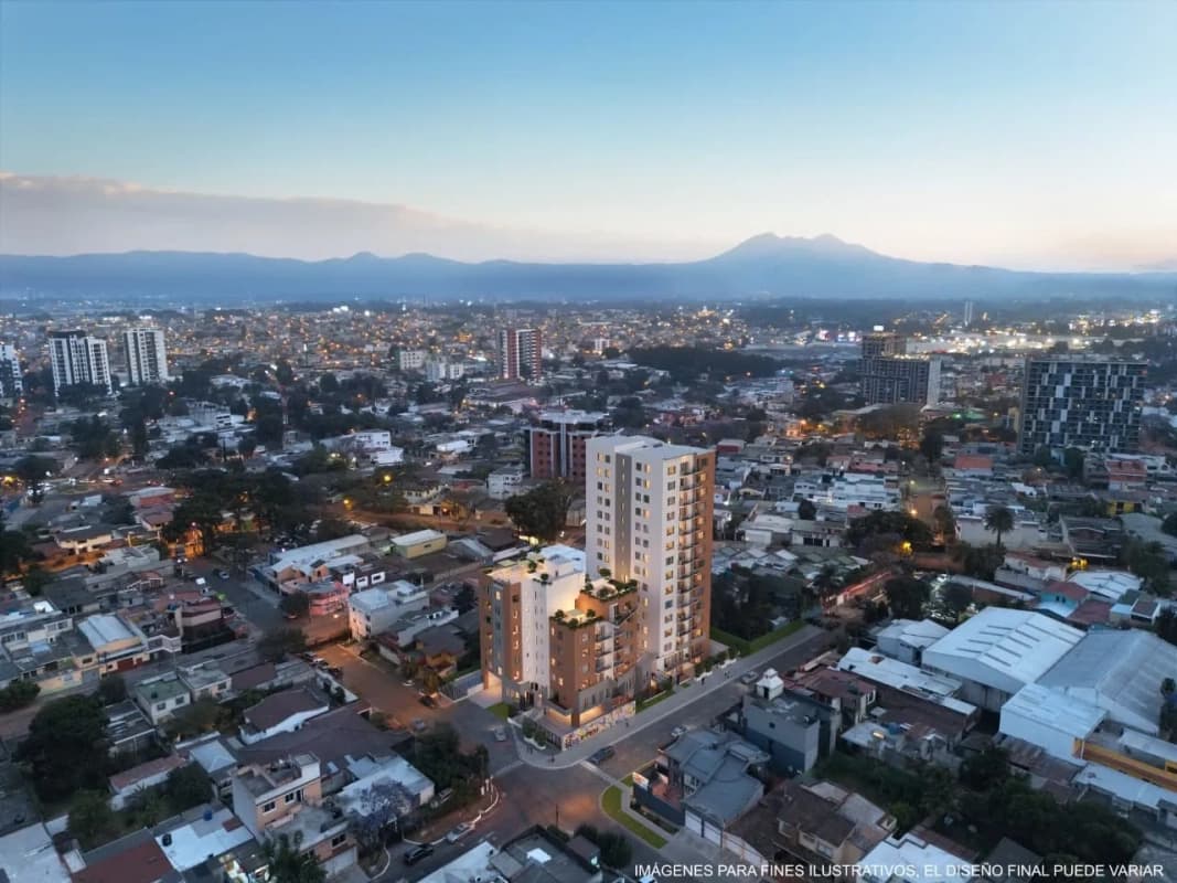 Preventa Exclusiva en Zona 11 Apartamentos en Planos