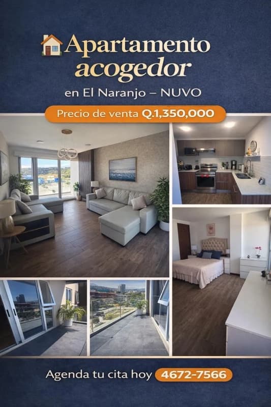 Apartamento en Renta en el Naranjo Edificio Nuvo