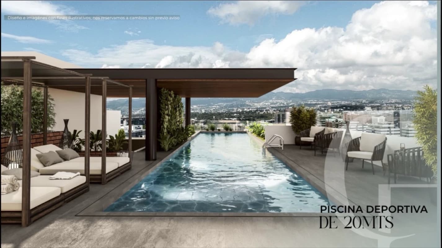 Apartamento en venta Modelo 2 CASA FIORE Zona 10 (D)