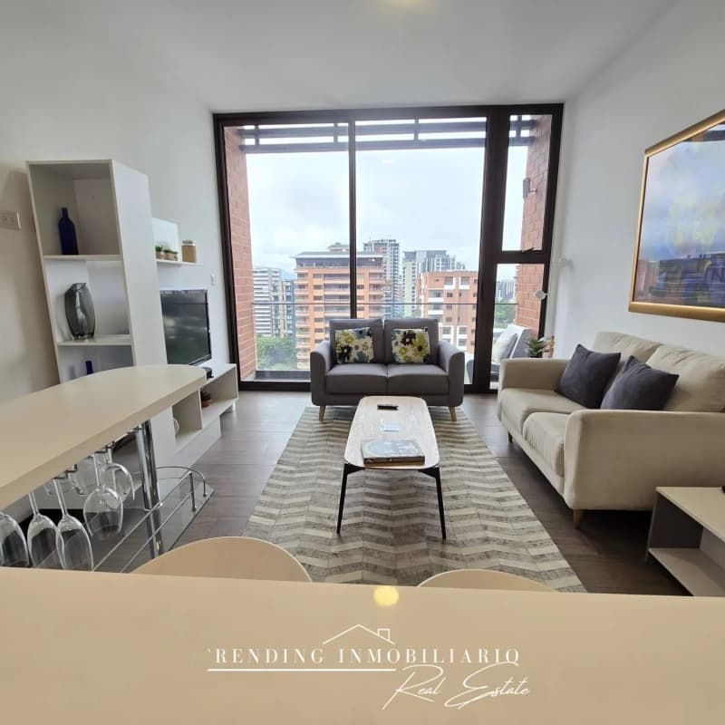 Apartamento en renta zona 10 edificio DiagoSeis 2 habitaciones + 2 parqueos