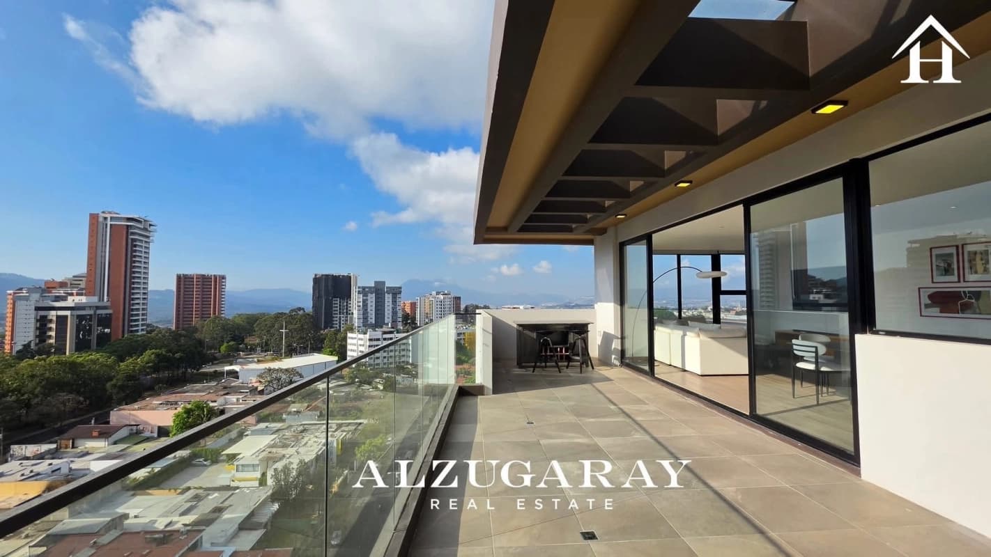 penthouse bajo con terraza ARTIS zona 13