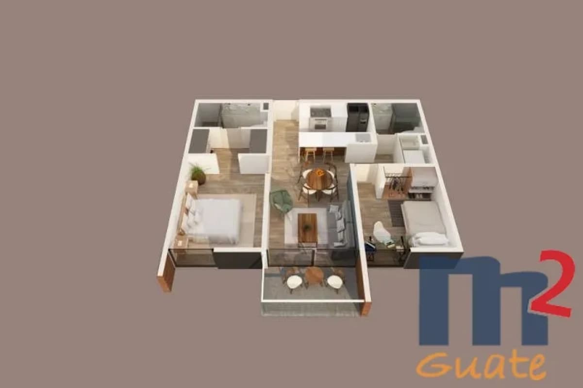 Apartamento de en Venta, Zona 11