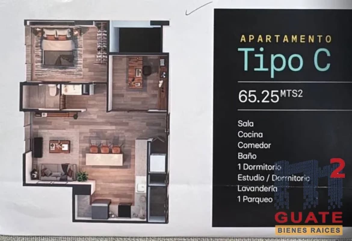 Apartamento en Renta, Zona 10