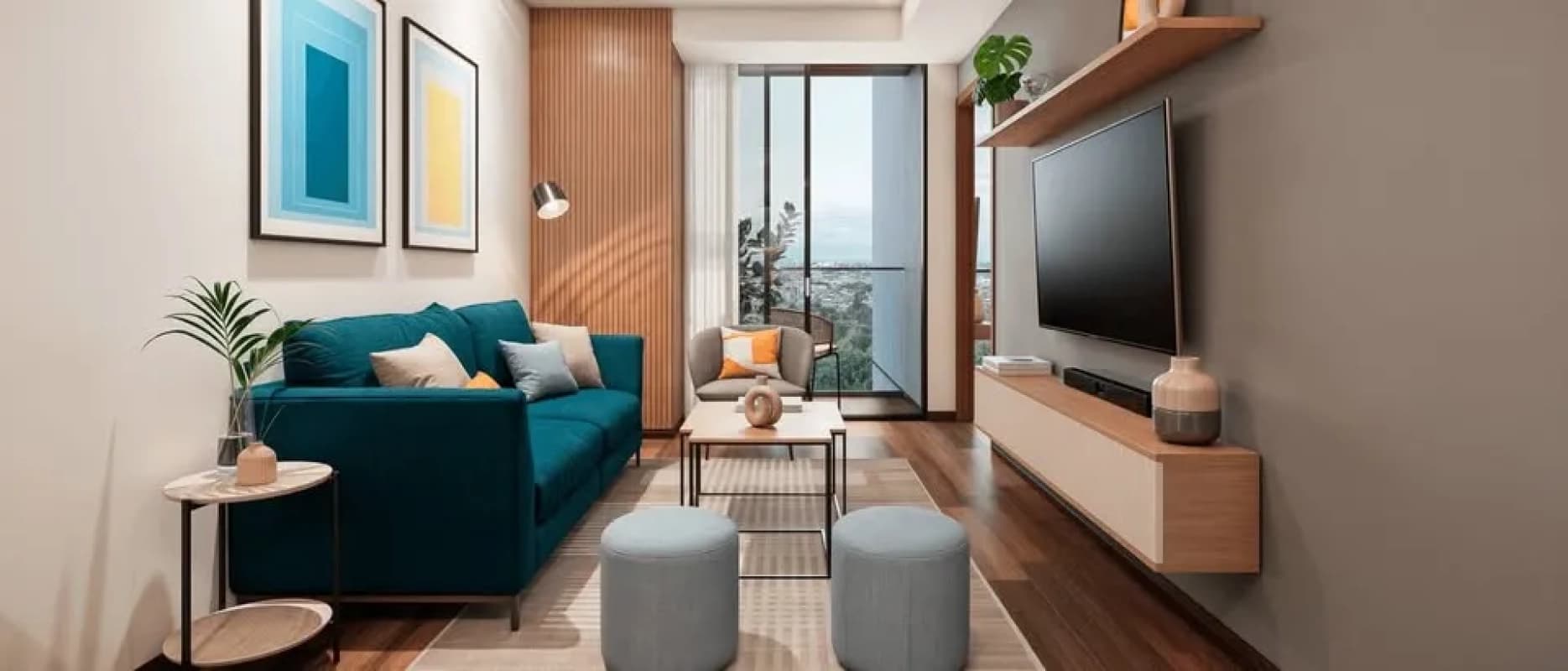 Apartamentos en proyecto en Ciudad Vieja, zona 10 (Opción 1)