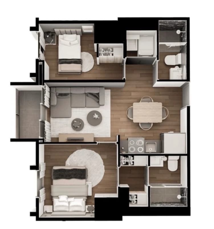 Apartamento nuevo en alquiler - Atarah z10