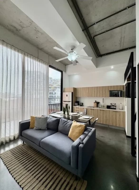 Apartamento amueblado en Zona 4
