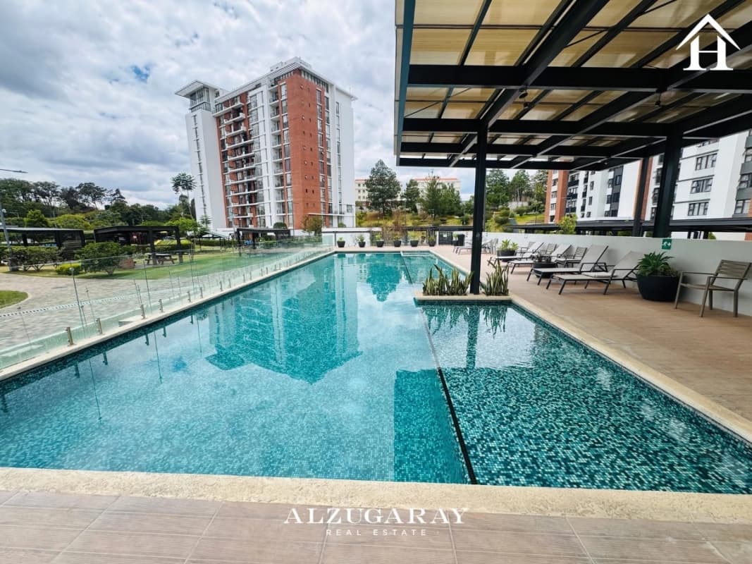 apartamento con balcon y pergola 4hab / 4parq zona 16