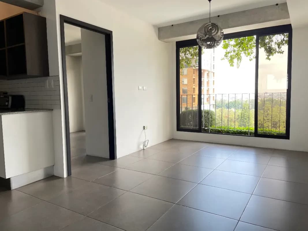 Apartamento de 2 Habitaciones en Renta zona 10