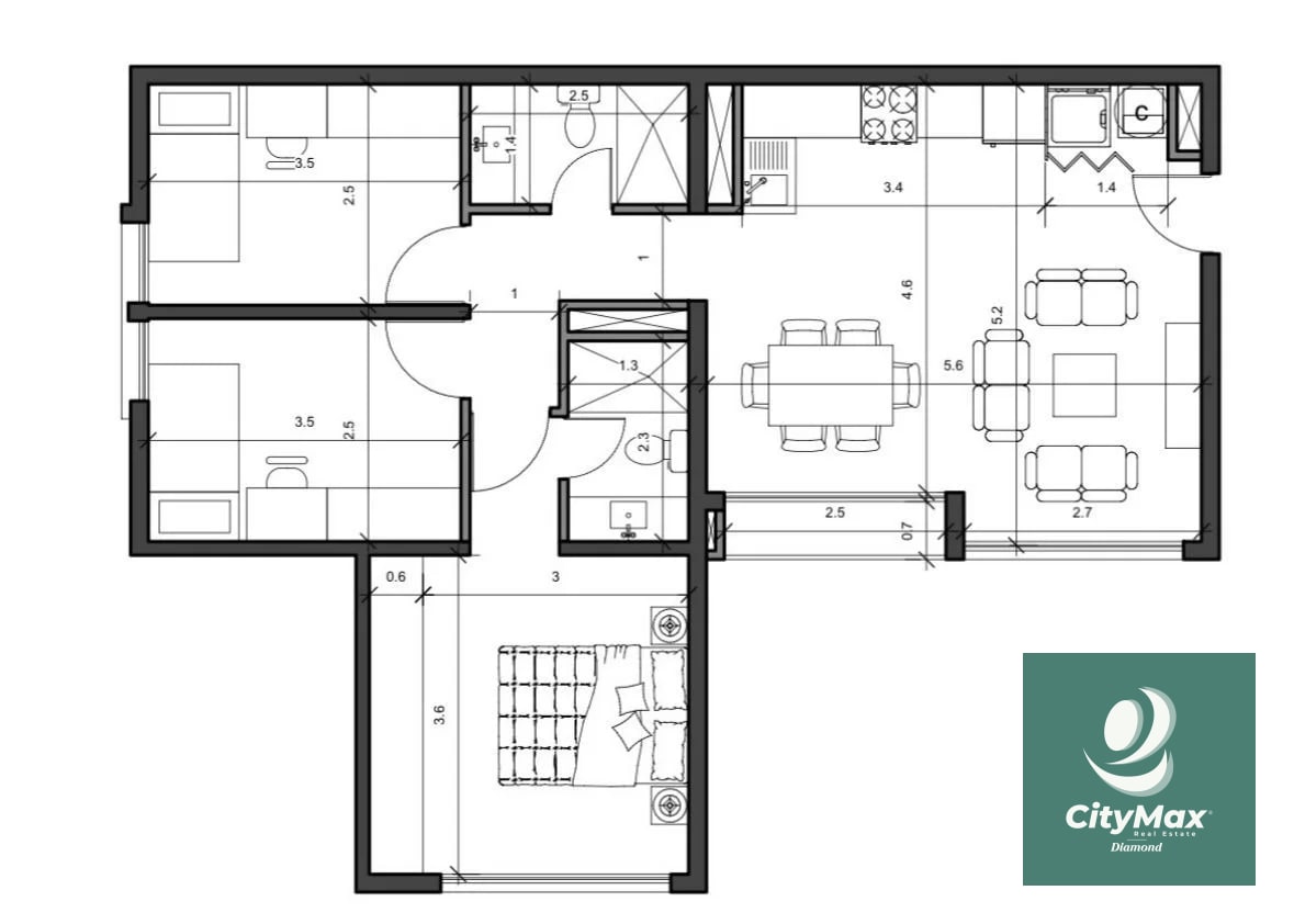 Apartamento en Venta en Nagano Zona 16 — Apartamento en Venta en Zona 16, Guatemala, Ciudad — foto 9 de 15