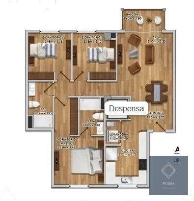 EXCELENTE PENTHOUSE EN LIRIOS 1, CON A/C, LINEA BLANCA, LISTO PARA ENTREGA, 3 dormitorios — Apartamento en Venta en Ciudad Cayalá, Zona 16, Guatemala, Ciudad — foto 1 de 17