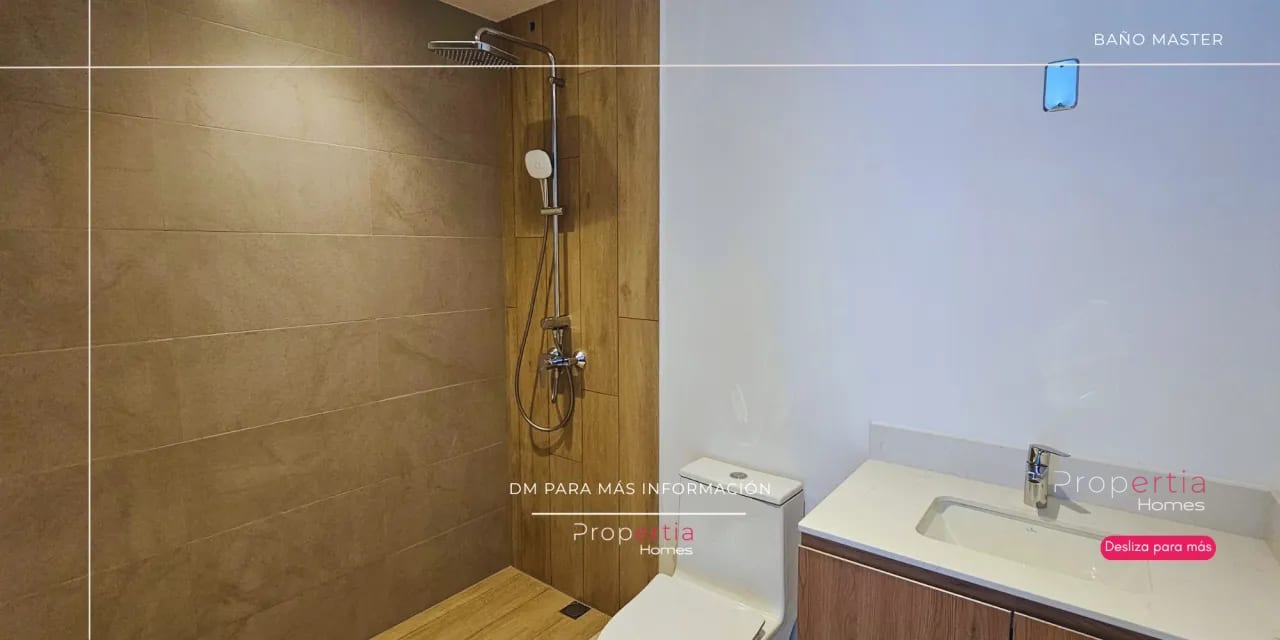 Baño — Apartamento en Renta a Estrenar en Zona 15 — Apartamento en Alquiler en Hessen Apartamentos, Zona 15, Guatemala, Ciudad — foto 7 de 17