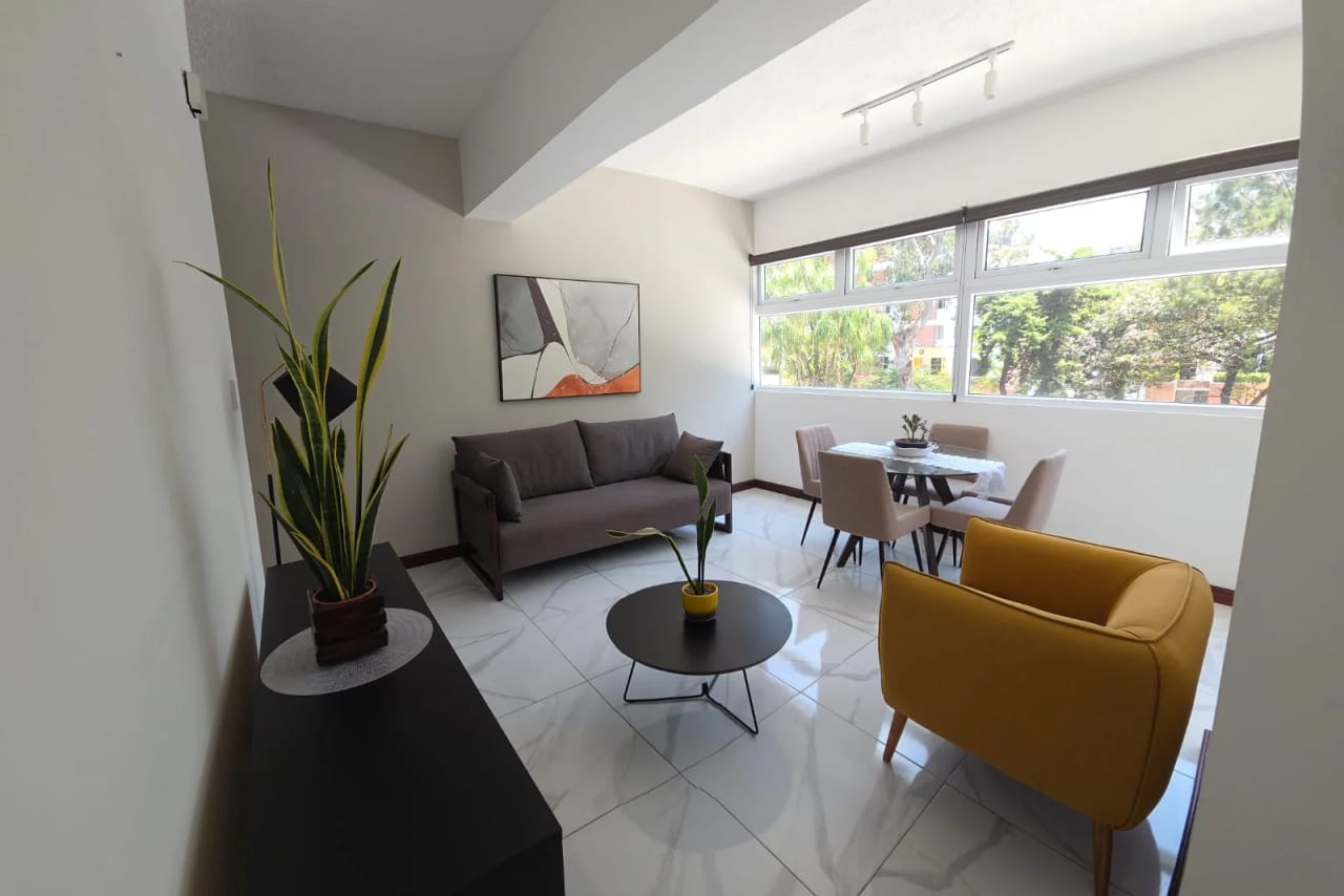 RENTO APTO AMUEBLADO ZONA 13 VISTALAGO REF.6926 *1 HAB, 1 BAÑO, 1 PARQUEO, $750* — Apartamento en Alquiler en Zona 13, Guatemala, Ciudad — foto 4 de 14