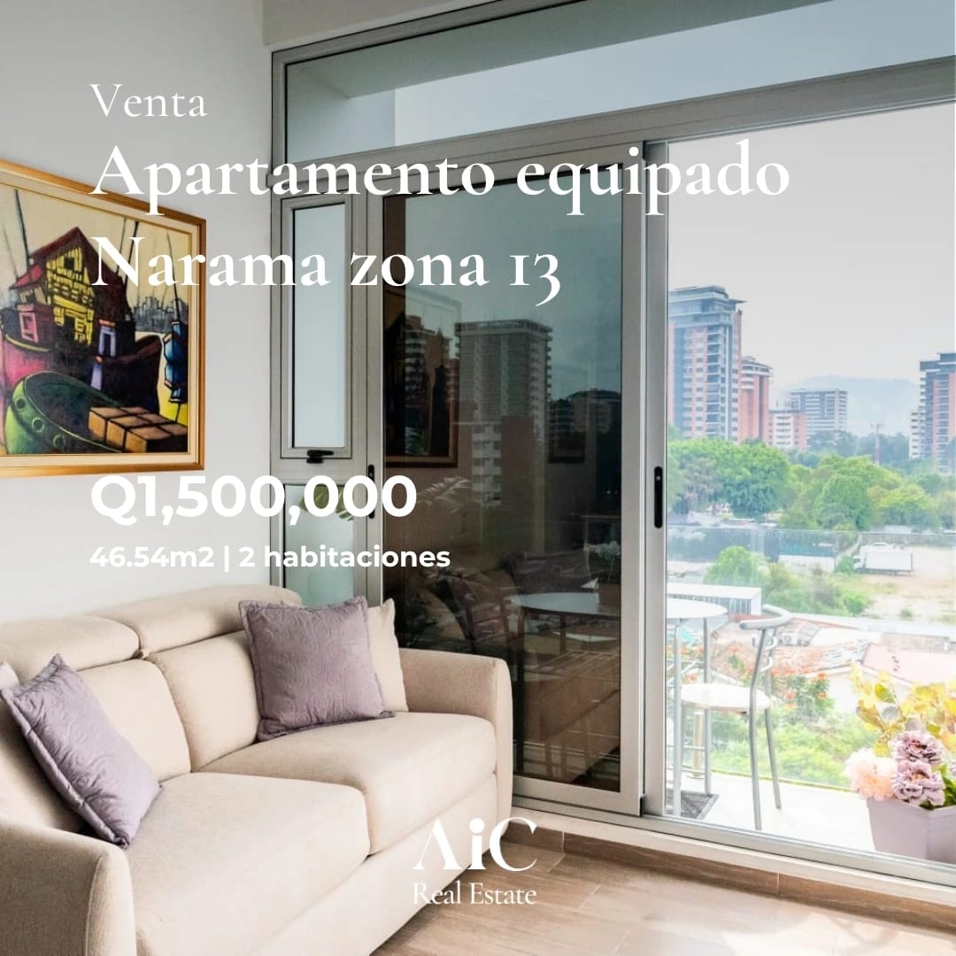 Apartamento en Venta Equipado Narama Zona 13 — Apartamento en Venta en Narama, Zona 13, Guatemala, Ciudad — foto 1 de 17