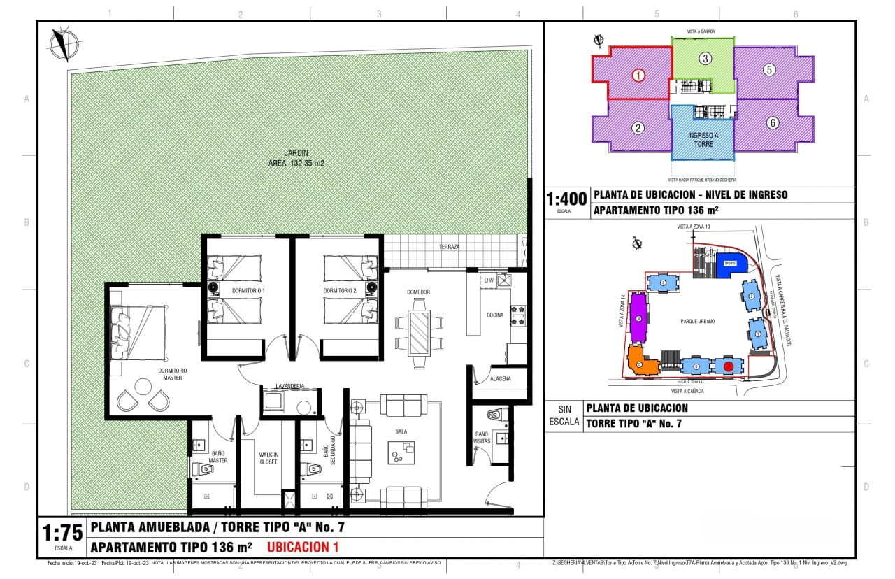 Apartamento con amplio jardín en Venta, Zona 14 La Villa. — Apartamento en Venta en Zona 14, Guatemala, Ciudad — foto 11 de 17