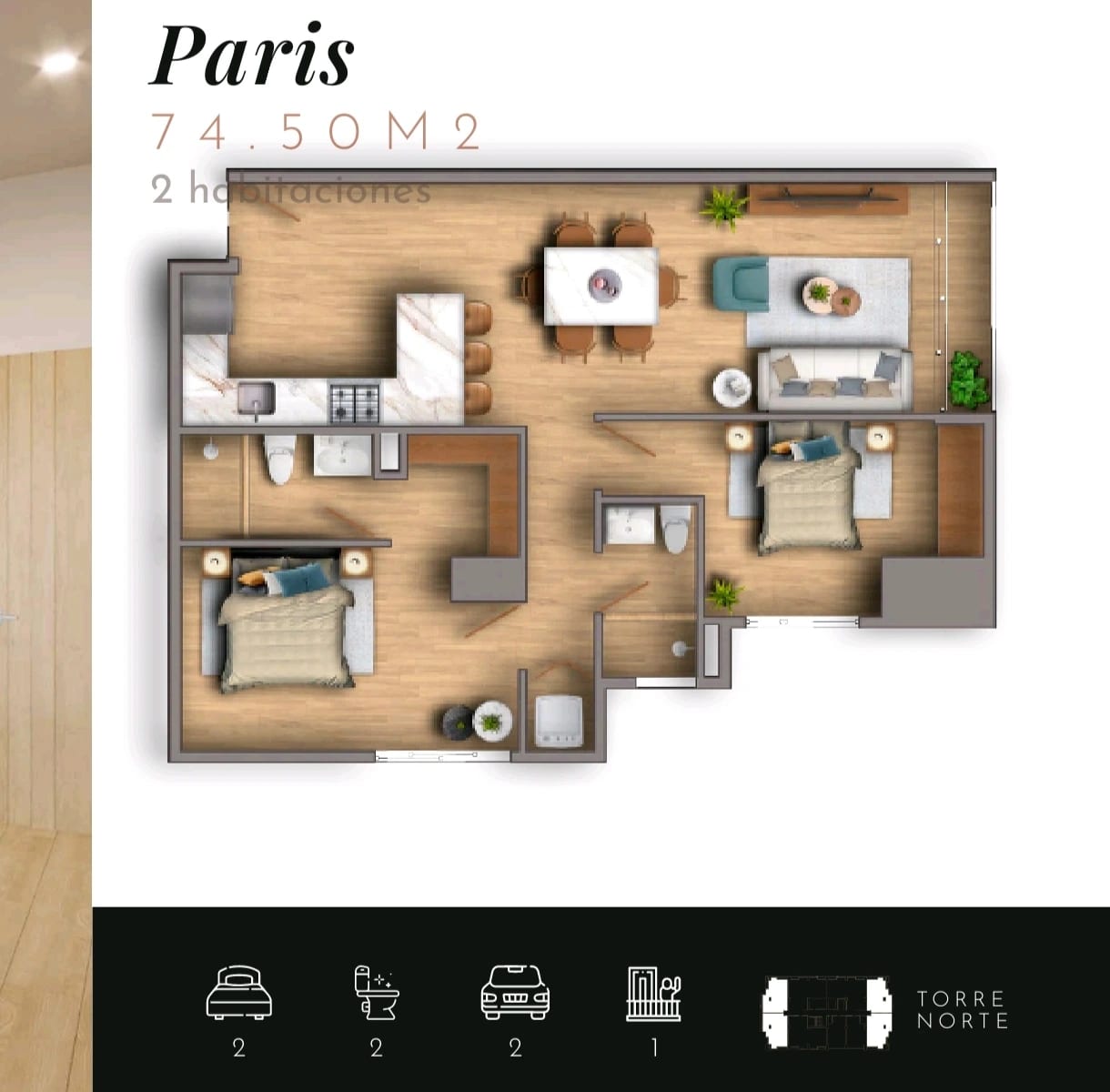 Vive con estilo en una ubicación privilegiada! VIÉ Los Próceres z 10 — Apartamento en Alquiler en Vié Los Próceres, Zona 10, Guatemala, Ciudad — foto 1 de 1