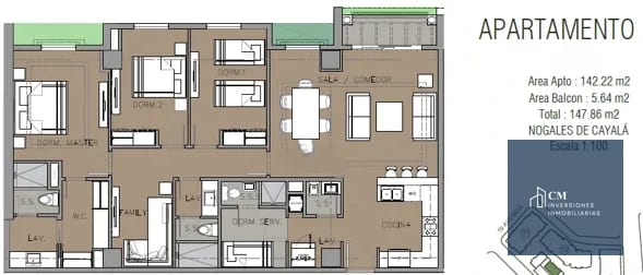 ¡Apartamento Nuevo con Balcón en Nogales de Cayalá! — Apartamento en Alquiler en Nogales de Cayalá, Zona 16, Guatemala, Ciudad — foto 11 de 17
