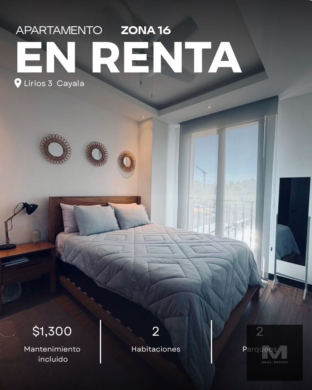 Apartamento en renta - Lirios 3 Cayala — Apartamento en Alquiler en Zona 16, Guatemala, Ciudad — foto 1 de 6