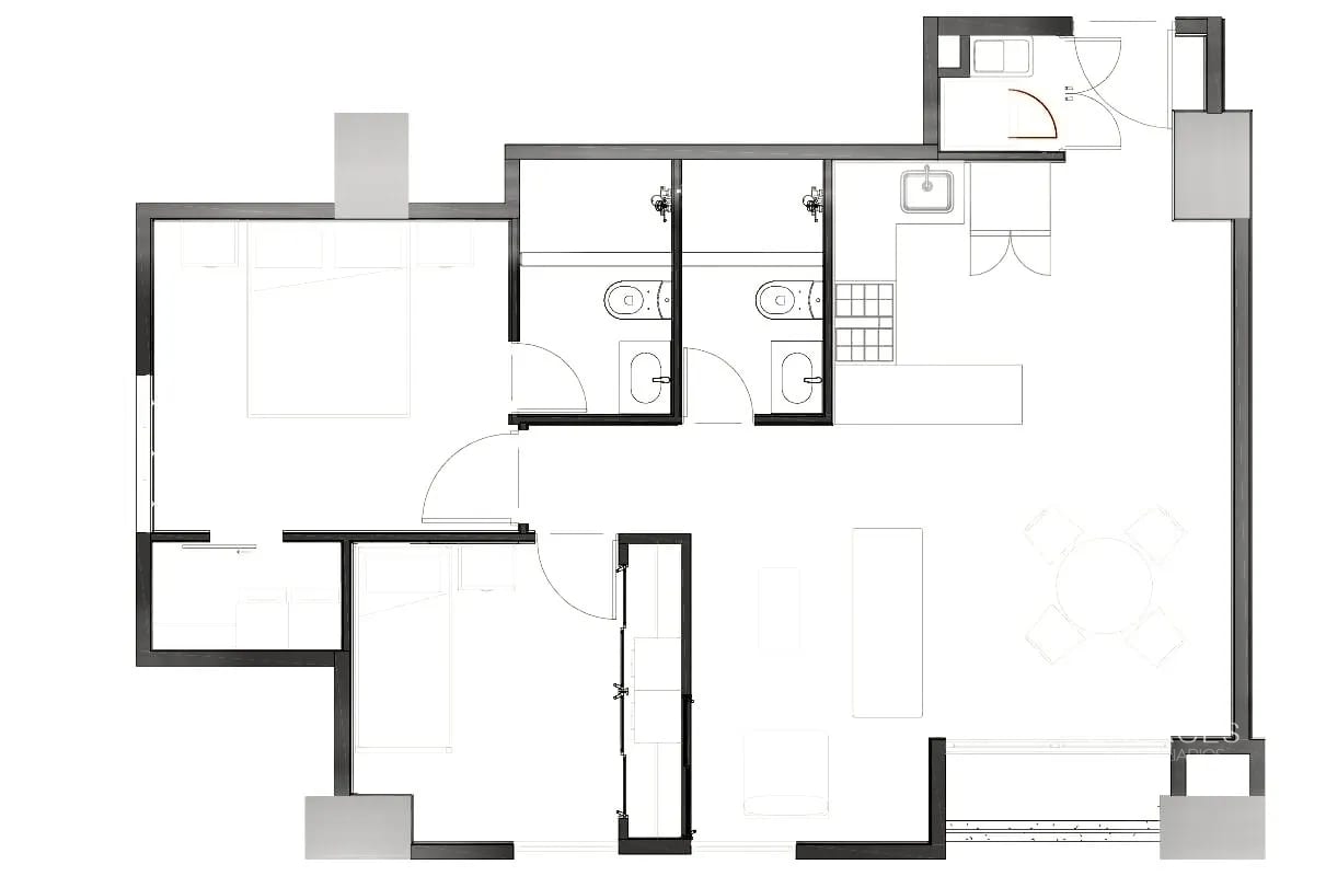 Zona 11 • Apartamento en Renta • Edificio Marabi — Apartamento en Alquiler en Zona 11, Guatemala, Ciudad — foto 6 de 6