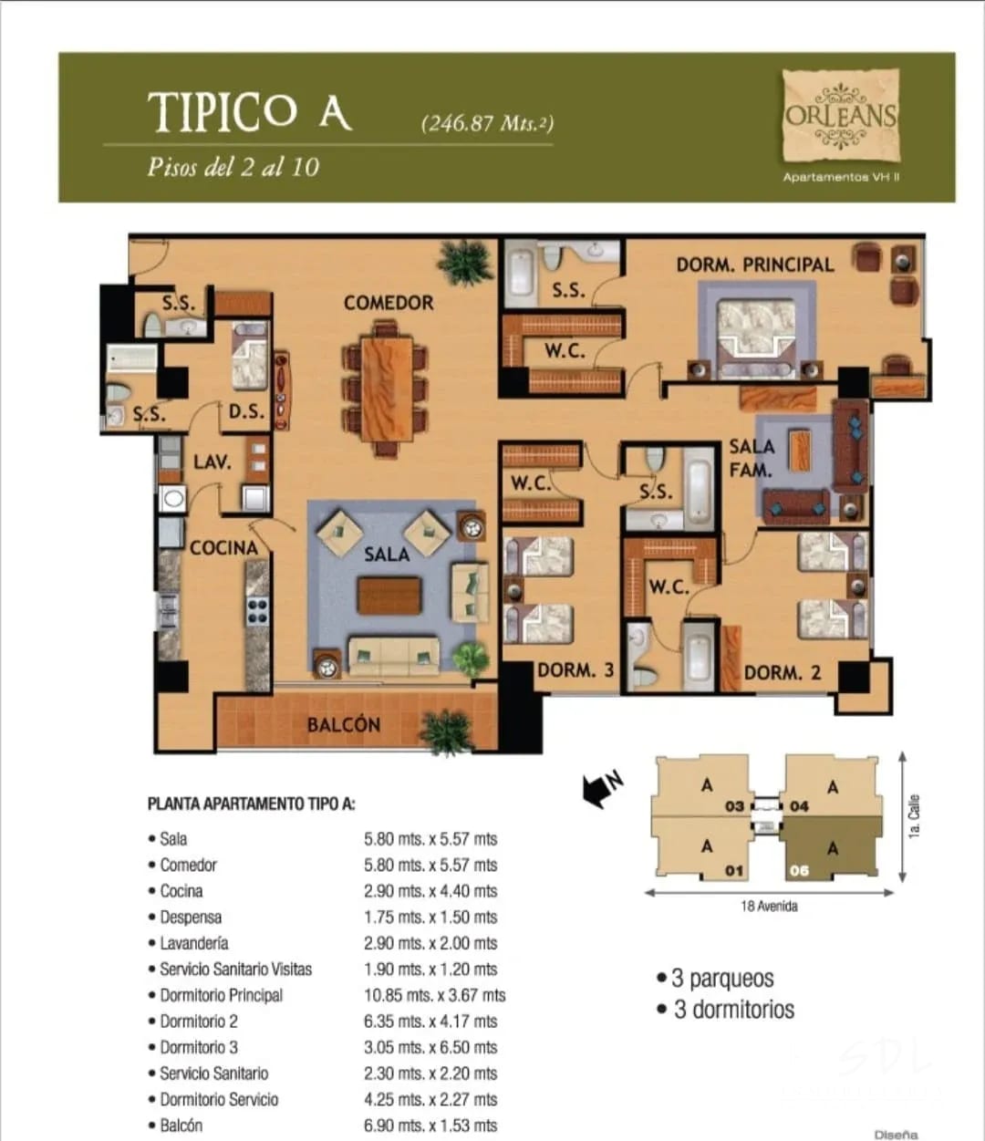 Zona 15 Vista Hermosa 2 — Apartamento en Venta en Zona 15, Guatemala, Ciudad — foto 1 de 1