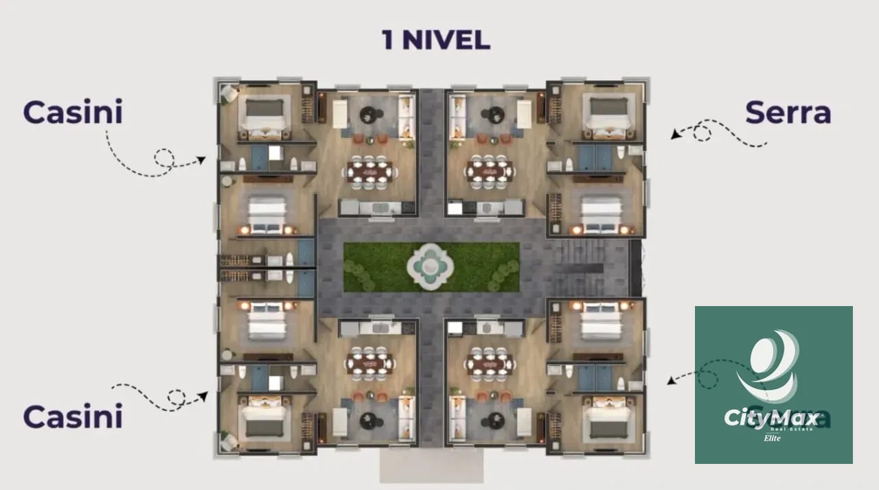 PRE VENTA DE APARTAMENTOS - EXCLUSIVO CLUB RESIDENCIAL LOS FRANCISCANOS — Apartamento en Venta en Ciudad Vieja, Sacatepéquez — foto 8 de 14