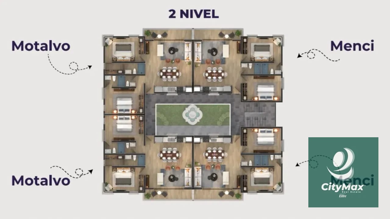 PRE VENTA DE APARTAMENTOS - EXCLUSIVO CLUB RESIDENCIAL LOS FRANCISCANOS — Apartamento en Venta en Ciudad Vieja, Sacatepéquez — foto 9 de 14