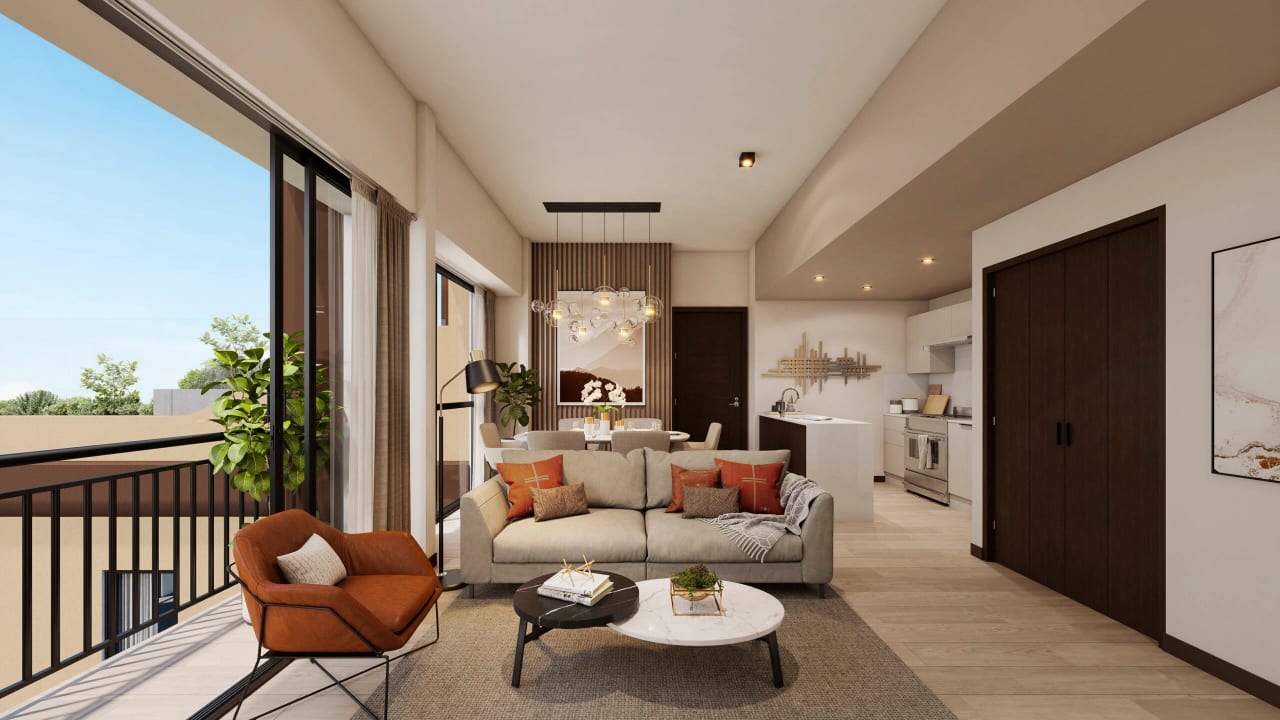 Apartamento en nivel alto en Altaire, zona 11 — Apartamento en Venta en Zona 11, Guatemala, Ciudad — foto 2 de 10