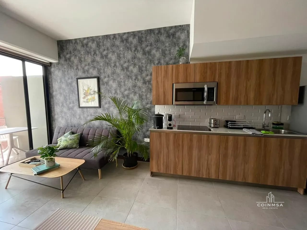 Apartamento amueblado en renta zona 13 / Elemento — Apartamento en Alquiler en Elemento Plaza Berlín, Zona 13, Guatemala, Ciudad — foto 2 de 15