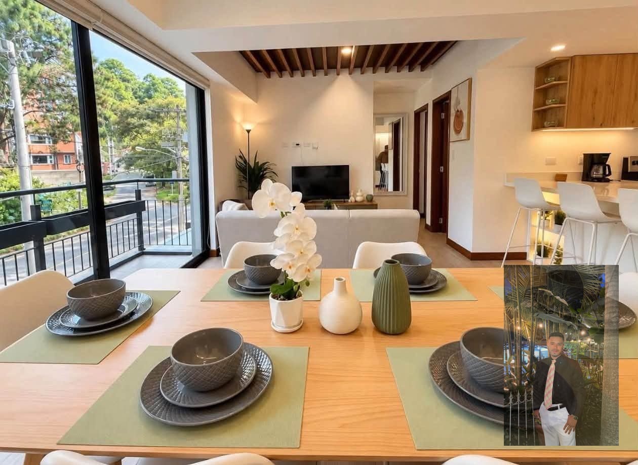 APARTAMENTO AMUEBLADO EN ALQUILER 📍 Edificio Vilabosque 34, Zona 16 — Apartamento en Alquiler en Zona 16, Guatemala, Ciudad — foto 4 de 14