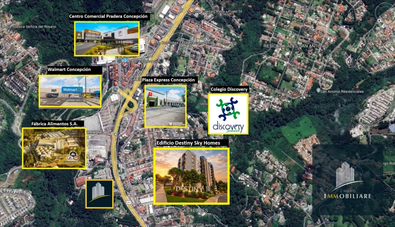🏢En Venta Apartamento de dos habitaciones en Destiny km 14.5 CAES — Apartamento en Venta en Destiny Sky Homes, Carretera a El Salvador, Guatemala, Ciudad — foto 3 de 16