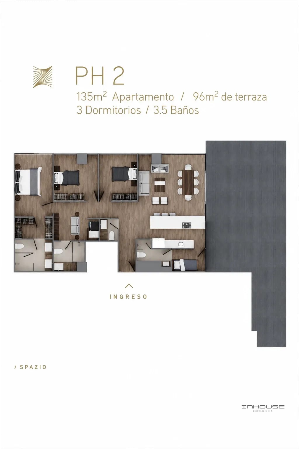 Penthouse en Venta en Zona 15 para Estrenar — Apartamento en Venta en Zona 15, Guatemala, Ciudad — foto 12 de 12