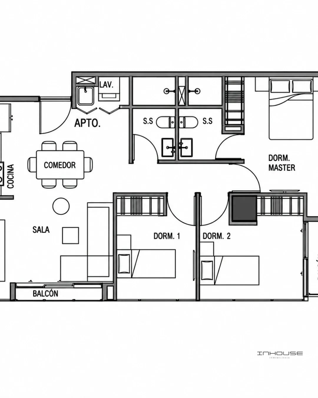Apartamento en Venta Zona 11 Villa Mariscal — Apartamento en Venta en Villa Mariscal, Zona 11, Guatemala, Ciudad — foto 5 de 9