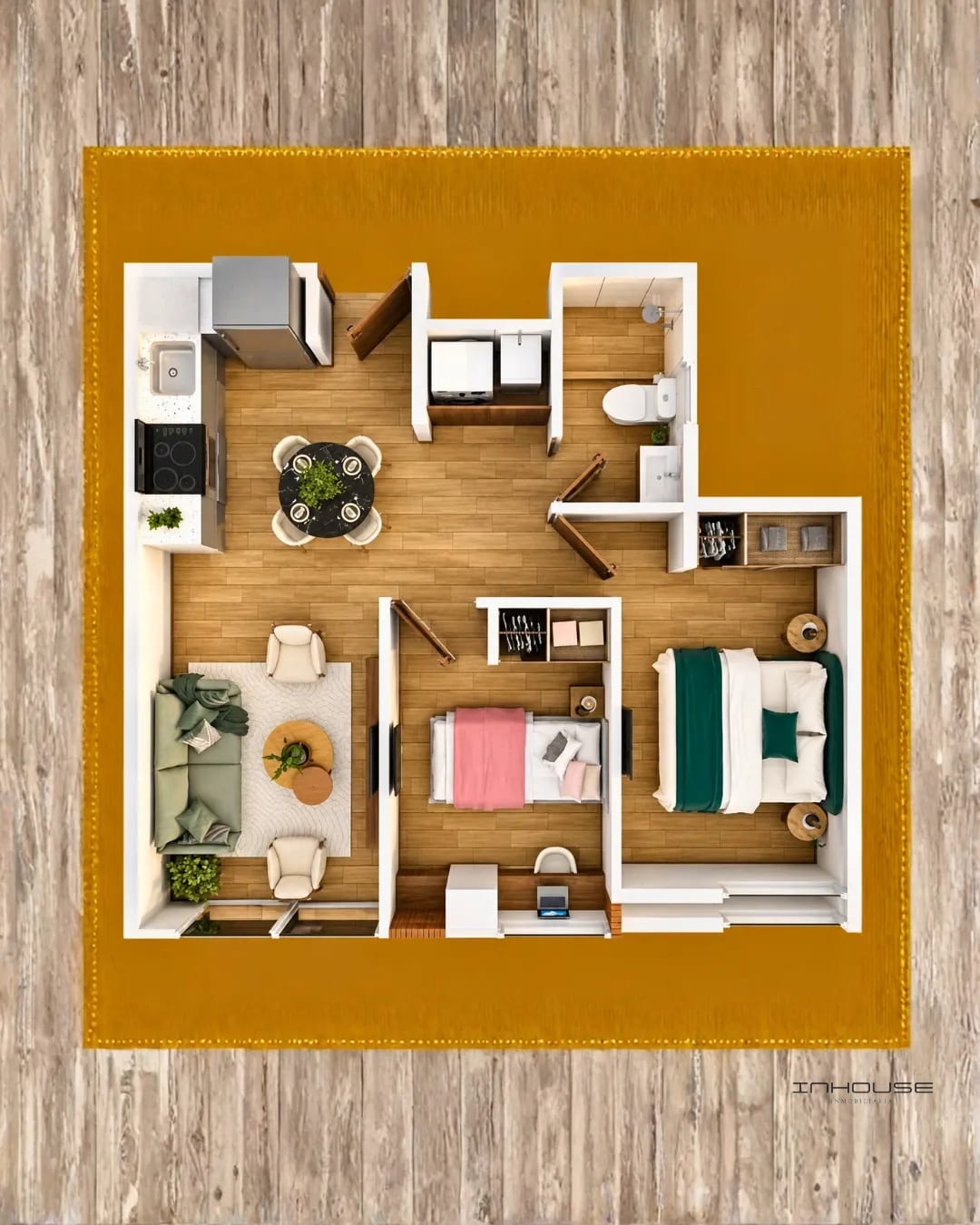 Apartamento en Renta Zona 7 Nivel Alto para Estrenar — Apartamento en Alquiler en Zona 7, Guatemala, Ciudad — foto 7 de 8