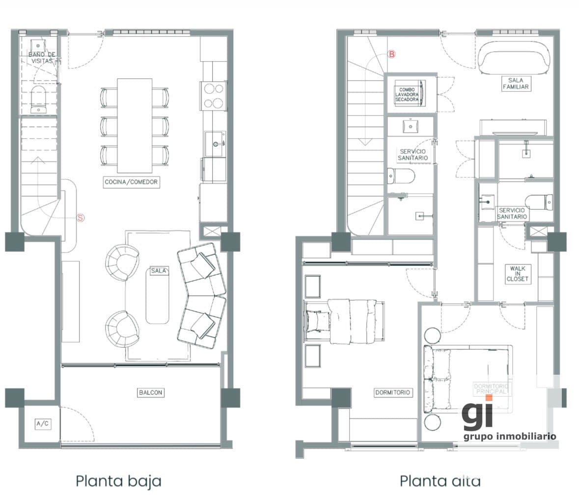Apartamento de 2 niveles, 2 dormitorios y sala familiar en Oakland — Apartamento en Venta en Zona 10, Guatemala, Ciudad — foto 15 de 16