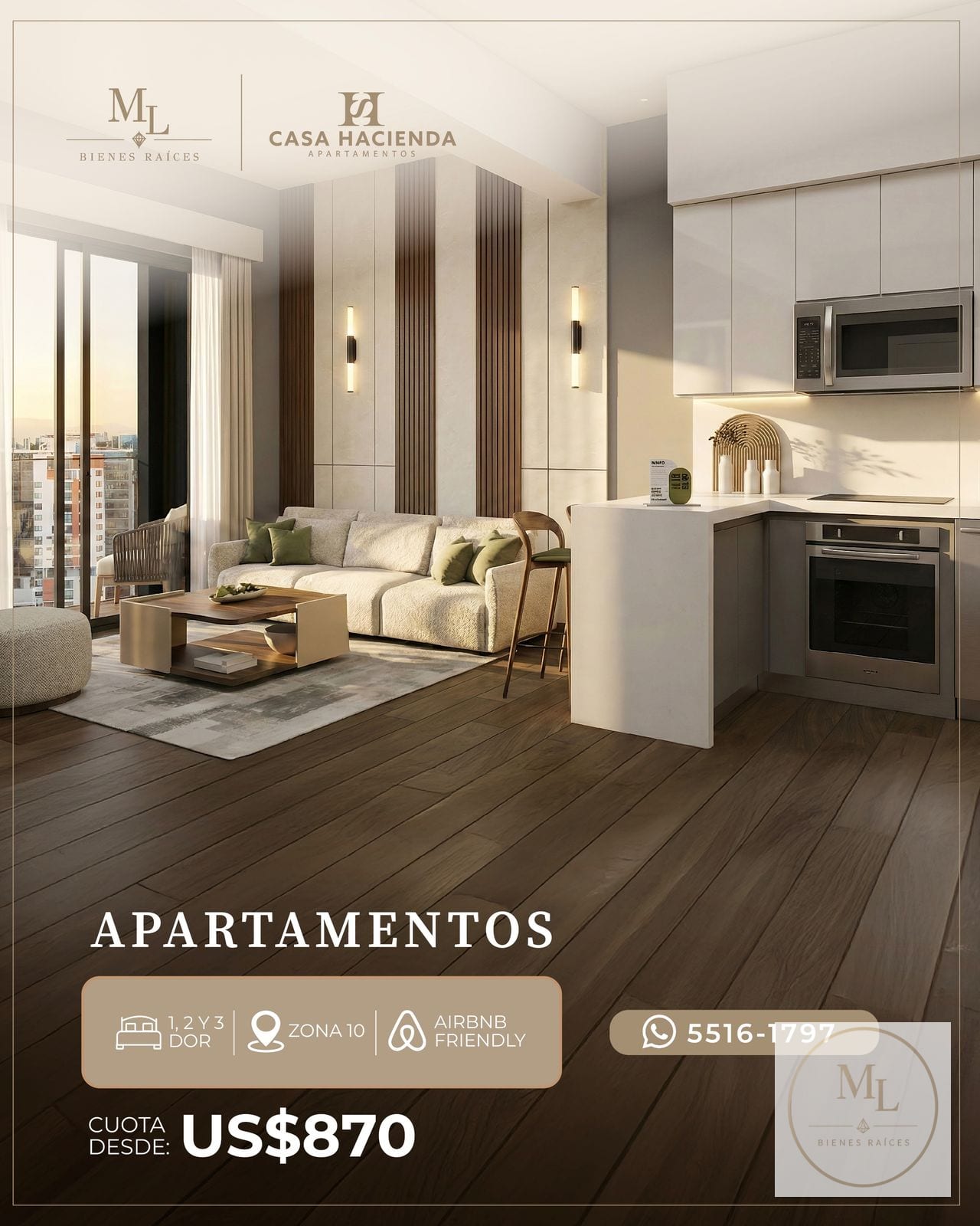 Casa Hacienda Apartamentos — Apartamento en Venta en Zona 10, Guatemala, Ciudad — foto 2 de 2