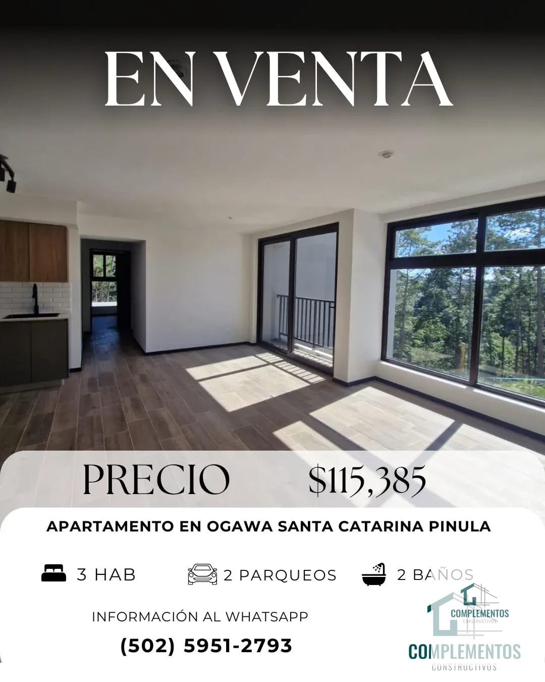 Ogawa, Apartamento en Venta Santa Catarina Pinula — Apartamento en Venta en Santa Catarina Pinula, Guatemala, Ciudad — foto 1 de 11