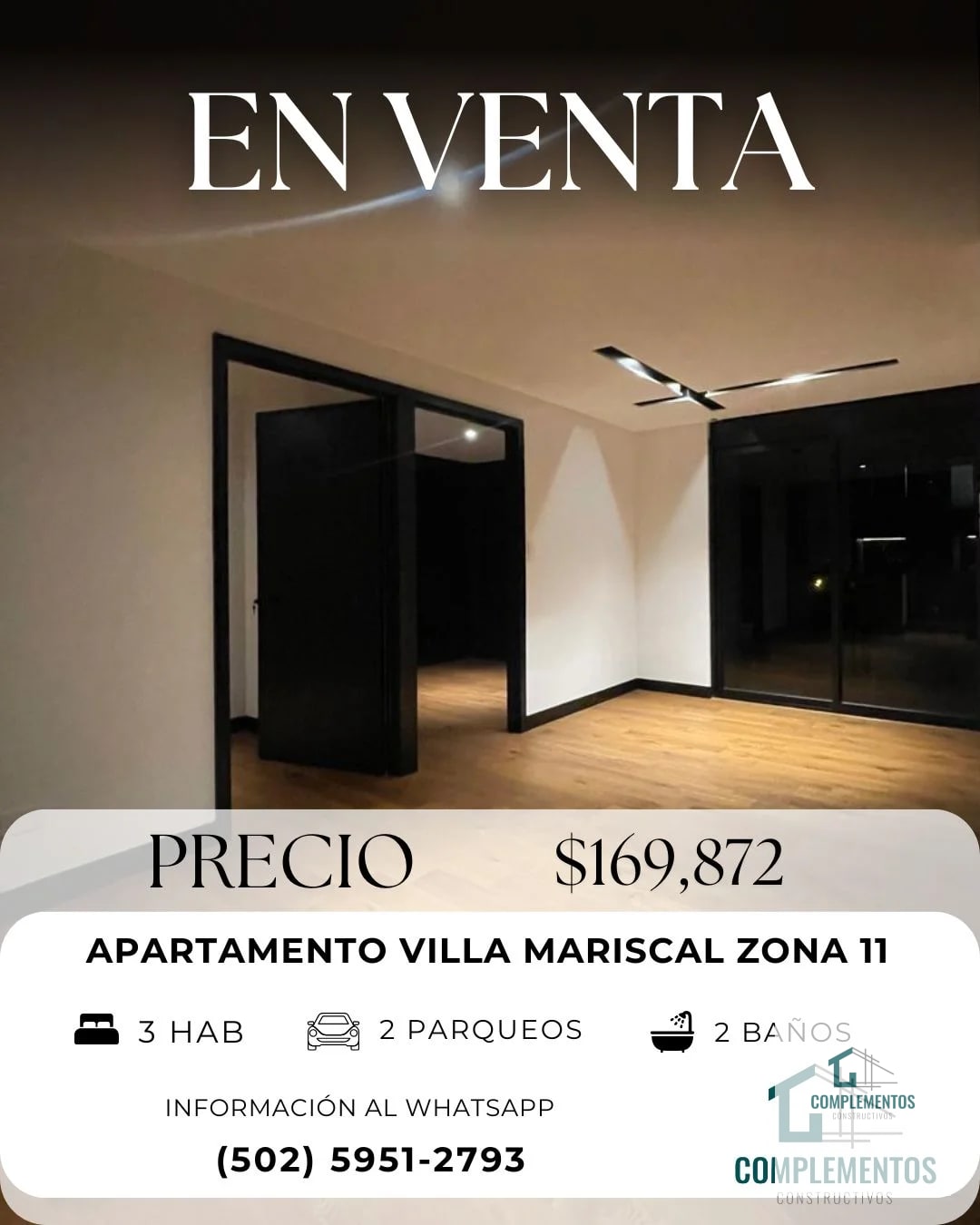 Villa Mariscal, Apartamento en Venta zona 11 — Apartamento en Venta en Villa Mariscal, Zona 11, Guatemala, Ciudad — foto 1 de 7