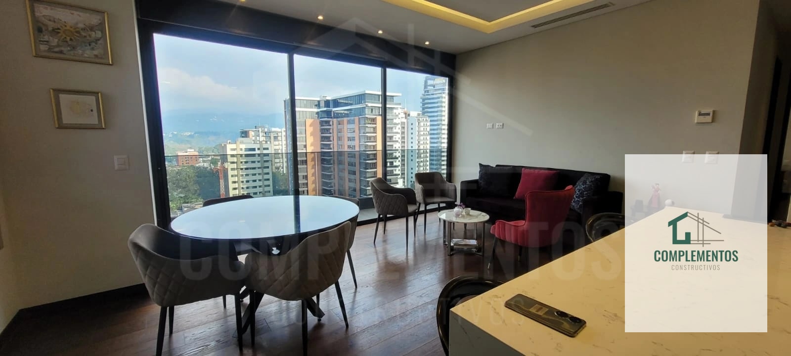 Santa Inés del Parque, Apartamento en Renta zona 14, 2hab. 108 M2 — Apartamento en Alquiler en Santa Inés del Parque, Zona 14, Guatemala, Ciudad — foto 3 de 10