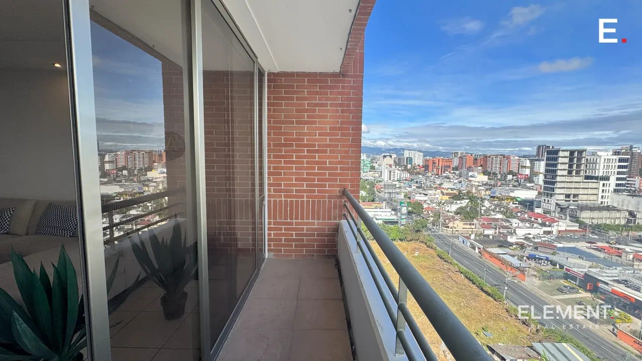 Apartamento amueblado en renta - Jardines de Acueducto Zona 10 — Apartamento en Alquiler en Jardines del Acueducto, Zona 10, Guatemala, Ciudad — foto 1 de 9